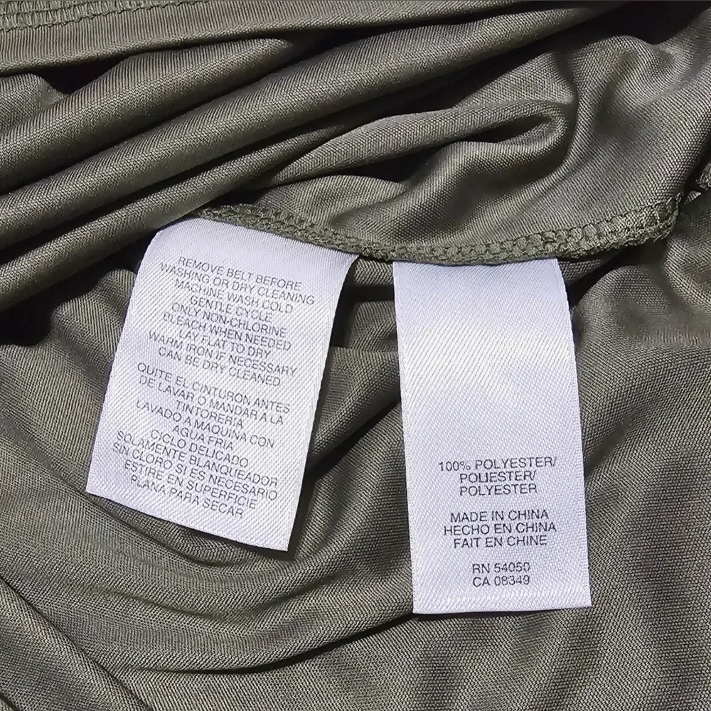 ✨️4/$20. Rachel Roy Loden Sleeveless Blouson Dress, Elastic Waist, Cowl Neck, XS - Picture 8 of 11